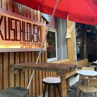 Outside  at Kuschlowski in Berlin