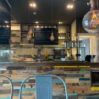 Interior of cafe  at The Wellbeing Cafe in Watford