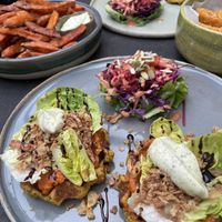 Een heerlijke veganistische lunch  at B-Nut Brasschaat in Brasschaat