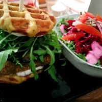 Burger à la truffe at B-Nut Brasschaat in Brasschaat