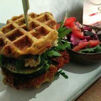 Burger de lentilles at B-Nut Brasschaat in Brasschaat