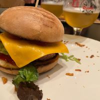 Beyond Meat Burger (vegan) at Ellis Gourmet Burger in Brussels