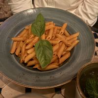 Tomato and basil pasta   at La Paloma in Ibiza
