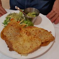 Main / Mexican tortilla (vegetarian) at EcoCentro in Madrid