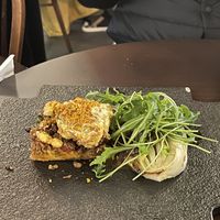 2022 christmas dinner course - gnocchi beef pie  at Monk's Butcher - Itaewon in Seoul