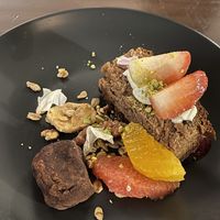 2022 christmas dinner course - dessert   at Monk's Butcher - Itaewon in Seoul