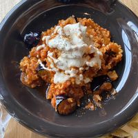 Pine nut cream tomato mafaldine   at Monk's Butcher - Itaewon in Seoul