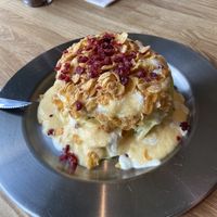 Mango wasabi cabbage salad  at Monk's Butcher - Itaewon in Seoul