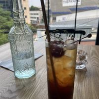 Green plum tomato time ade   at Monk's Butcher - Itaewon in Seoul