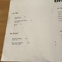 Menu  at Monk's Butcher - Itaewon in Seoul