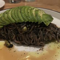 Avocado buckwheat seaweed pestoo  at Monk's Butcher - Itaewon in Seoul