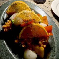 Orange tofu chicken  at Monk's Butcher - Itaewon in Seoul