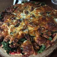 beet pizza♡ at Monk's Butcher - Itaewon in Seoul