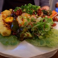 "Chicken"-dish. at Monk's Butcher - Itaewon in Seoul