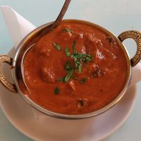 Mushroom curry at Indian and Nepalese Restaurant Om in Znojmo
