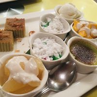 Dessert platter at Patara Fine Thai in Central Singapore