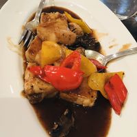 Stir fried tofu in black pepper sauce at Patara Fine Thai in Central Singapore