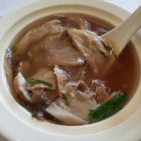 Spicy and sour Tom Yum Soup at Sabai Fine Thai in Central Singapore