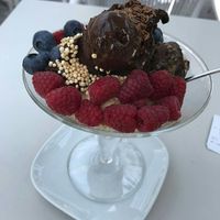 Made by me at Bar Gelateria Flora in Riva Del Garda