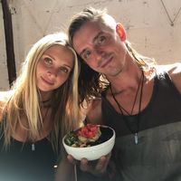 Loving it!  at Garden of Vegan in Urubamba