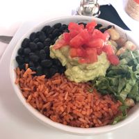 Mexican bowl! at Garden of Vegan in Urubamba