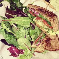 Vegan BLT at The Earth Cafe and Deli in Norman