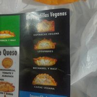 Vegan choices at Kprichos Argentinos - Salamanca in Madrid