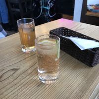 Drinks with no straws...didn't even have to ask at Penke Bar & Bistro in Hakuba