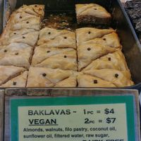 Baklava at StellaevZin - Plant Based Real Food in Melbourne