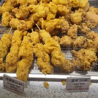 Banana and vege balls at Dough Culture 小麦家 - AMK Hub in Northeast Singapore