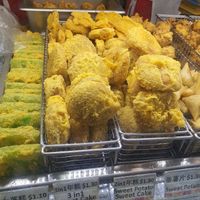 Deep fried assorted cakes at Dough Culture - Waterway Point in Northeast Singapore