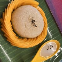 Sticky rice with mango   at Coconut Garden in Phuket