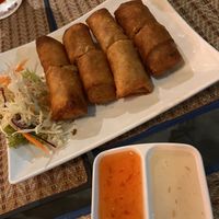 Vegetarian Spring Rolls  at Coconut Garden in Phuket