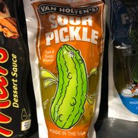 Sour pickle at Wheatfields in Abu Dhabi