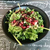 Kale salad  at Café 302 in Abu Dhabi