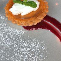 Cinnamon Pumpkin Tart at Café 302 in Abu Dhabi