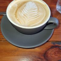 Almond Flat White at Zen Den in Eltham