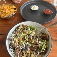 Trippy tofu  at Zen Den in Eltham