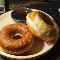 Potato and rosemary bread at O Bar and Dining in Sydney