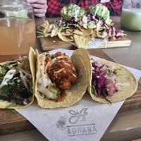 Tacos  at Adhana in Santiago