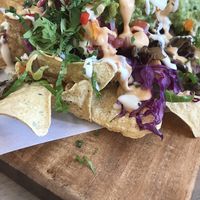 Hot Nachos at Adhana in Santiago