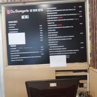 Menu at Da Bomgerie Burger in Sydney