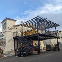 Balcony with parking on south side of the building at Great Basin Community Food Co-op in Reno