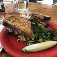 The Un Tuna melt sandwich  at Great Basin Community Food Co-op in Reno