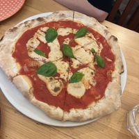 Pizza Magherita  at Pizza Punk in Brno