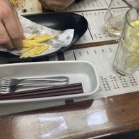 Fries and lemon sour  #Veganuary at Flowers - Tachibana in Hiroshima