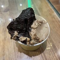 Dark chocolate and almond  at Oggi in Barcelona