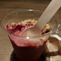 Chia pudding at Organic Epicerie in Chamonix-mont-blanc