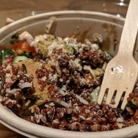 Buddha bowl at Organic Epicerie in Chamonix-mont-blanc