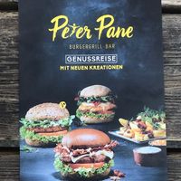 Menu at Peter Pane - Invalidenstr in Berlin